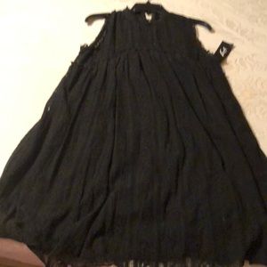 Lacy sleeveless dress